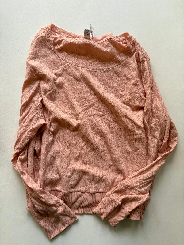 Top Long Sleeve By Old Navy In Peach, Size: 2x Dapper Men's Bow