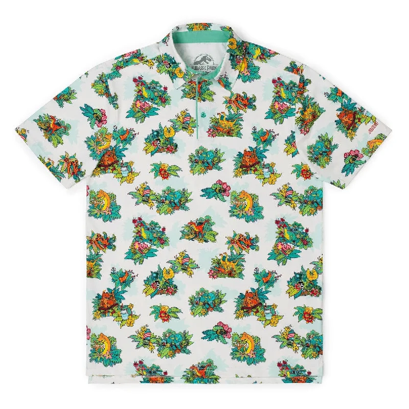 Jurassic Park "Must Grow Faster" – All-Day Polo Relaxed Men's Beach