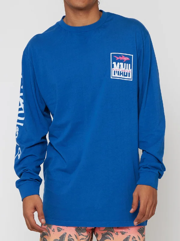 Fish out of Water Long Sleeve in Deep Ocean Bohemian Men's Free