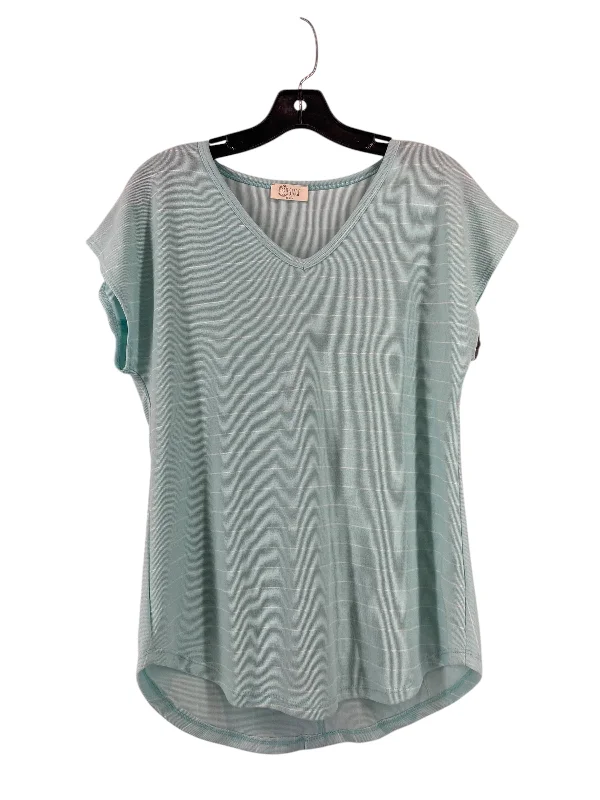 Top Short Sleeve By Clothes Mentor In Teal, Size: S Classic Men's Pin