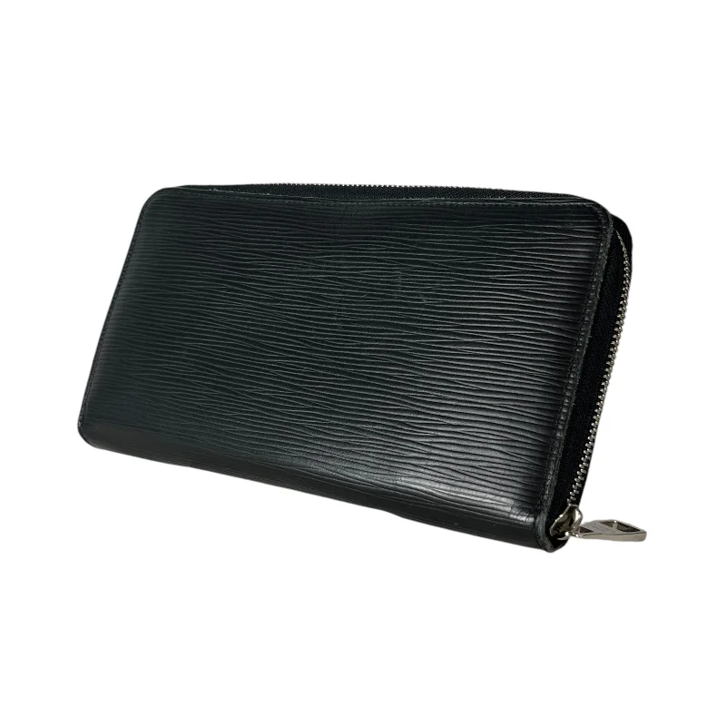 LOUIS VUITTON/Long Wallet/Black/Leather/M63852/ZIPPY ORGANISER_EPI/M63852 British Gentleman Style