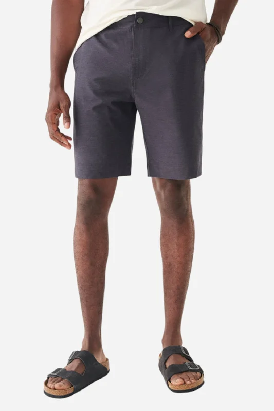 Faherty Belt Loop All Day Shorts in Charcoal Sharp Men's Italian