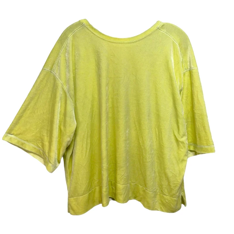 Valerie Velour Tee By We The Free In Lime Glo, Size: S Confident Men's Power