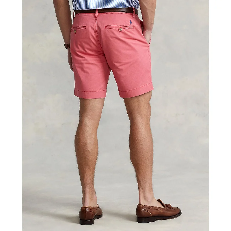 Polo Ralph Lauren - 8 Inch Stretch Chino Short - Medium Red Refined Men's European