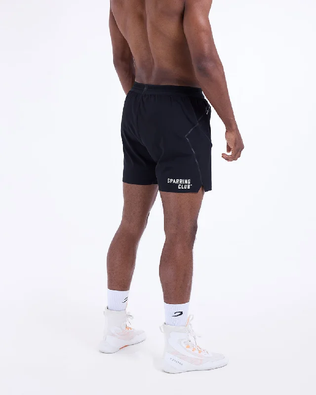 Sparring Club Shorts - Black Traditional Men's Wool