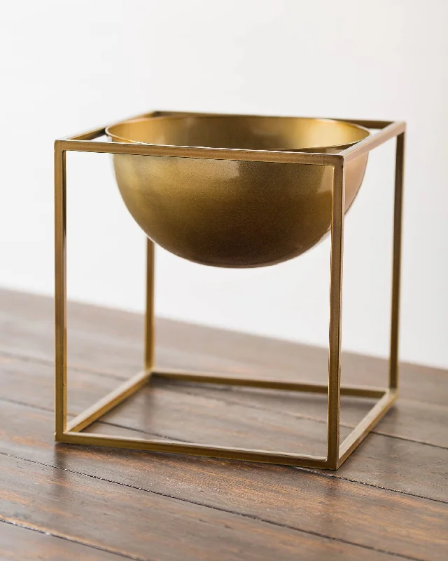 Brass Planter Masculine Men's Thick