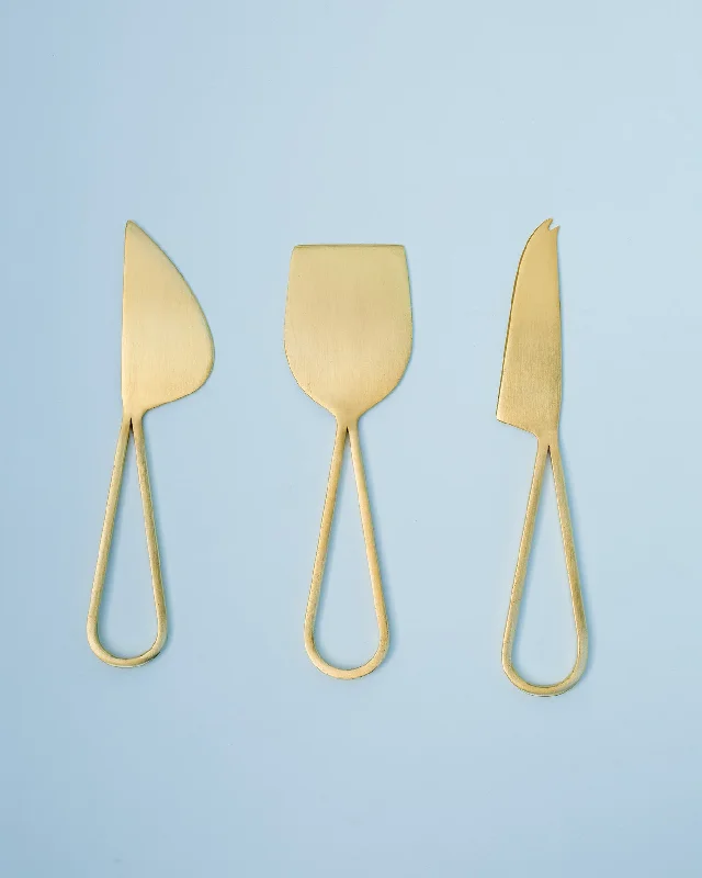 Cheese knives (Set of 3) Trendy Men's Bucket