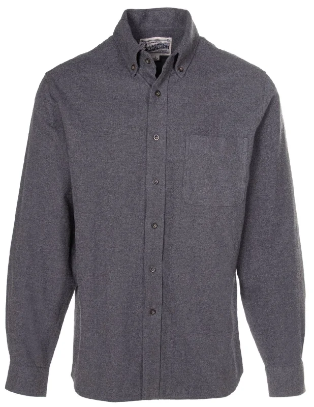 Cotton Flannel Shirt Refined Men's European