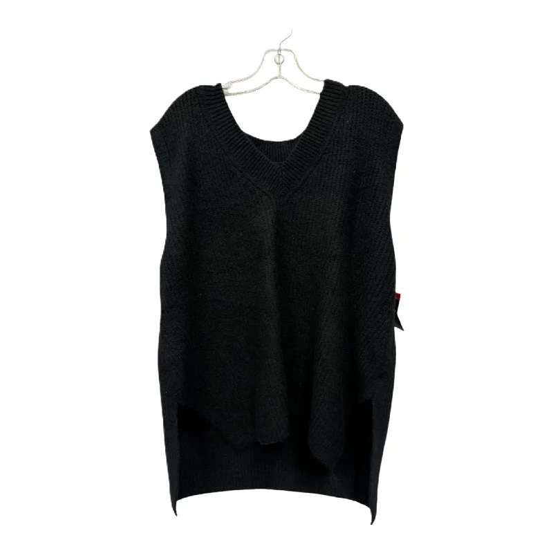 Vest Sweater By Vince Camuto In Black, Size: Xl Athletic Men's High