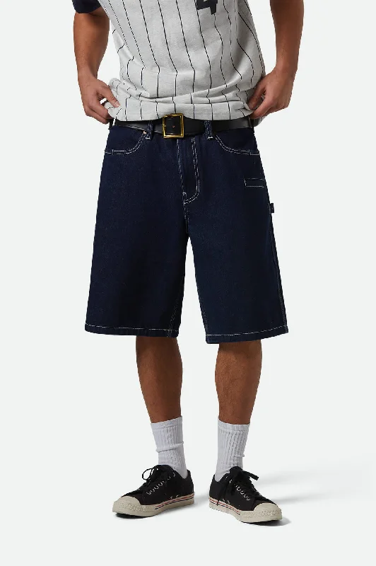 Builders Carpenter Baggy Short - Rinse Denim Business