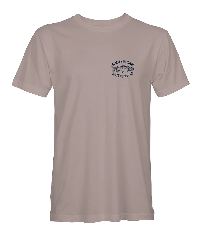 Jetty X Ramsey Outdoor - Trout Tee Edgy Men's Punk