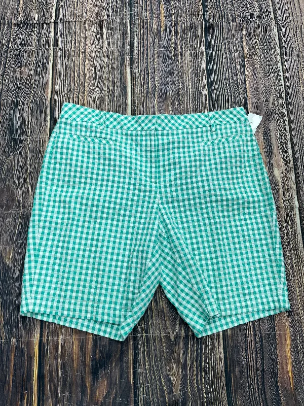 Green Shorts Lands End, Size 14 Tailored