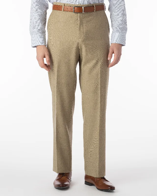 Ballin Pants - Dunhill Super 120's Sharkskin - Camel Street