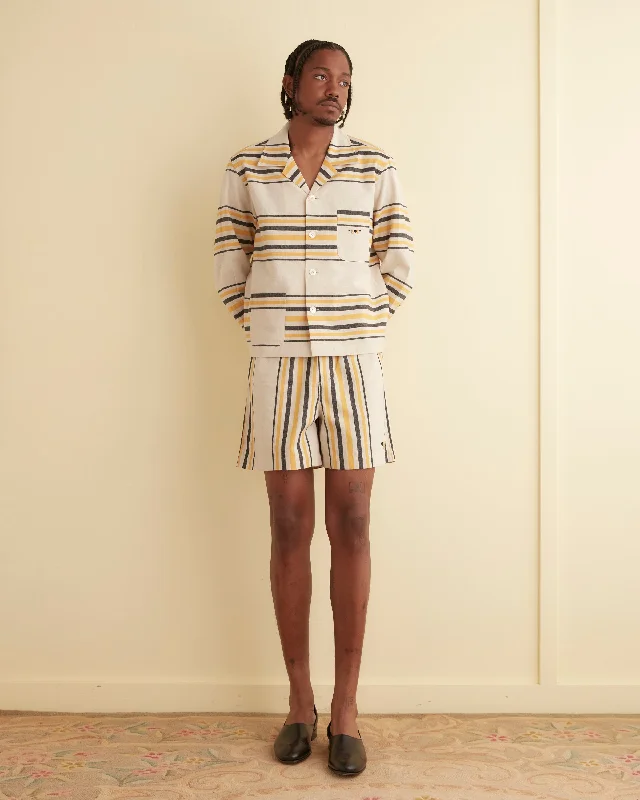 Namesake Stripe Shorts Minimalist Men's Casual 