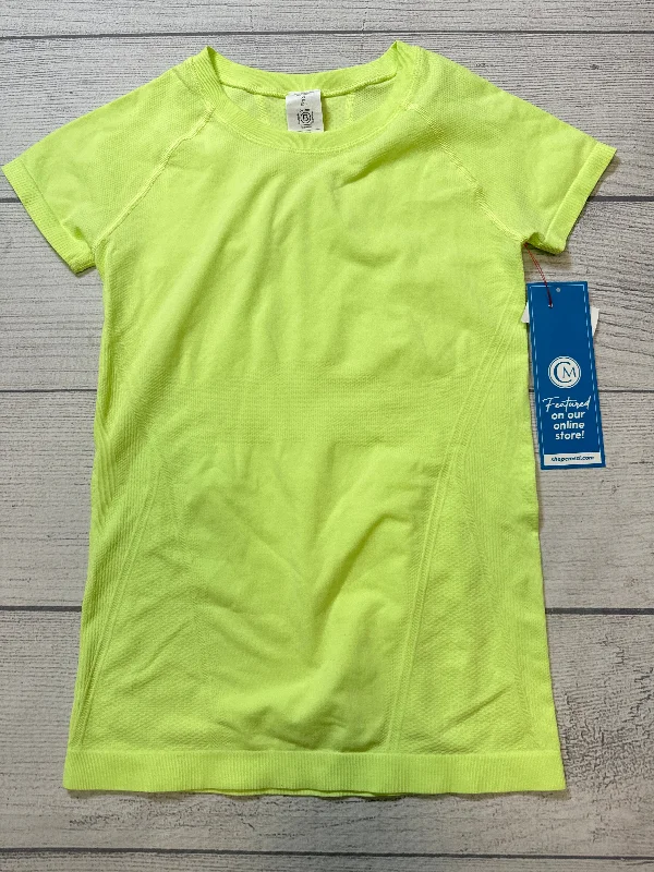 Athletic Top Short Sleeve By Athleta In Green, Size: Xs Bold Men's Statement