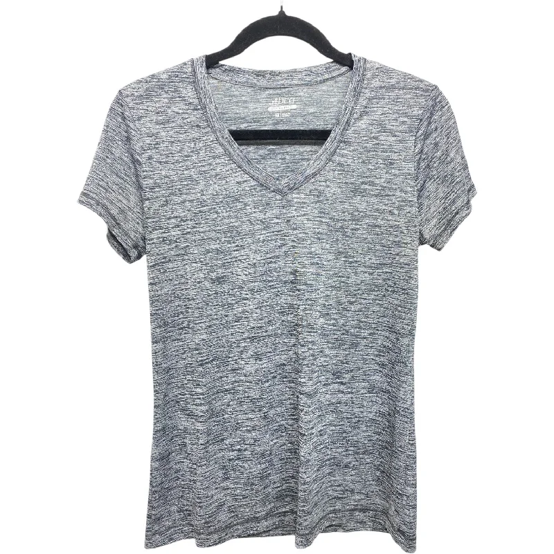 Athletic Top Short Sleeve By Bcg In Grey, Size: M Lumberjack