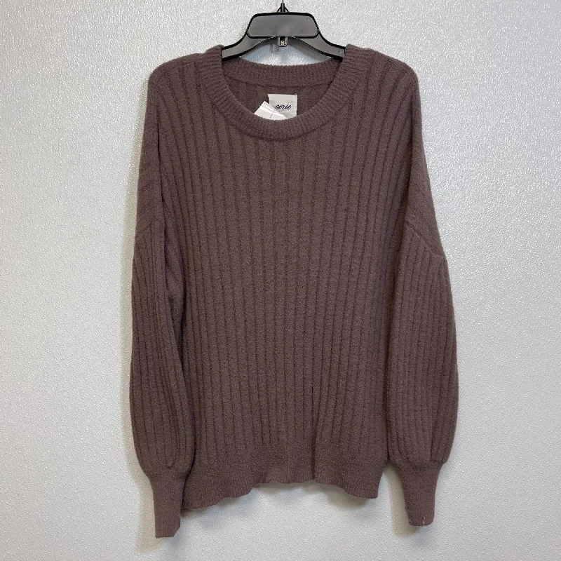 Sweater By Aerie In Purple, Size: S Trendy Men's Oversized