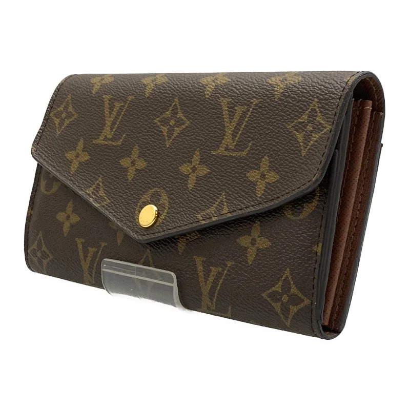 LOUIS VUITTON/Long Wallet/Brown/PORTEFEUILLE SARA_MONOGRAM CAMPUS/M60531 Athletic Men's Compression