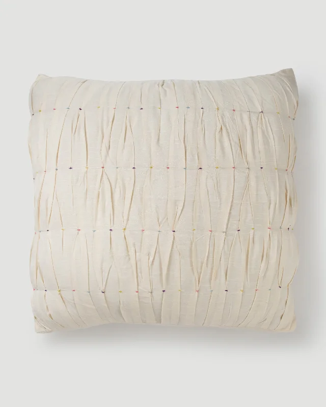 Tangier Textured Cushion Cover - Ivory Elegant Men's Formal 