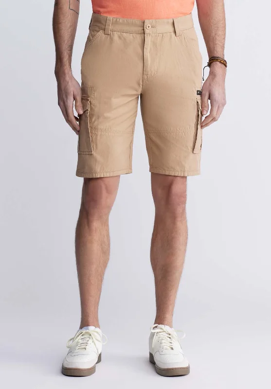 Hiero Men's Cargo Shorts in Tan - BM24270 Lumberjack