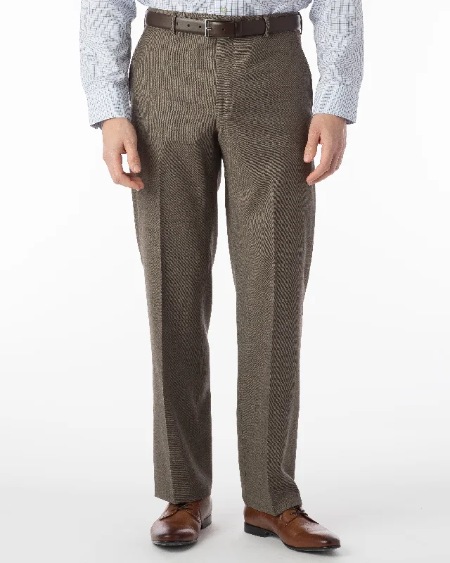 Ballin Pants - Dunhill Super 120's Sharkskin - Light Brown Beach