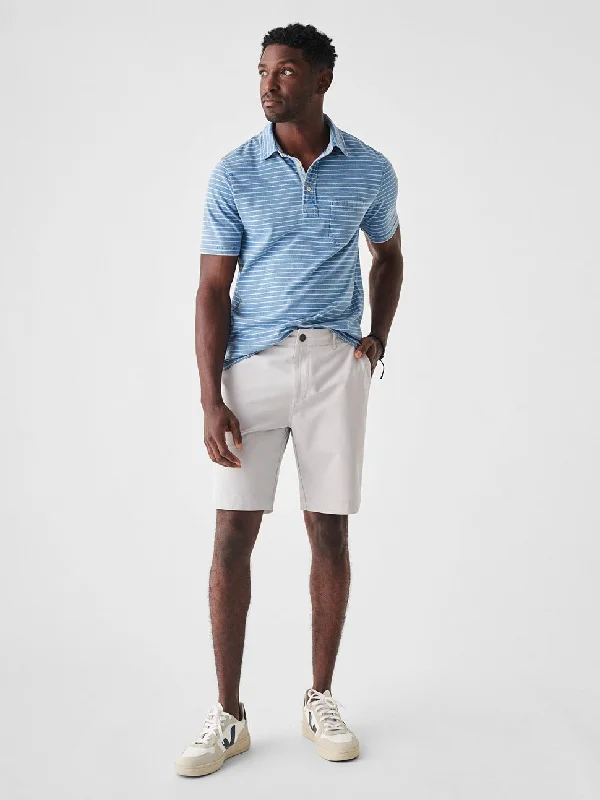 Faherty Belt Loop All Day™ Shorts in Stone Athletic Men's High