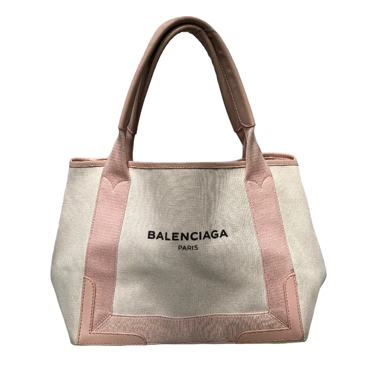 BALENCIAGA/Bag/MLT/cabas canvas Preppy Men's College