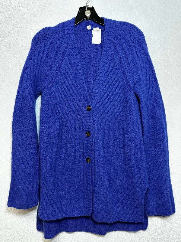 Cardigan By Moth In Royal Blue, Size: Xs Practical Men's Quick