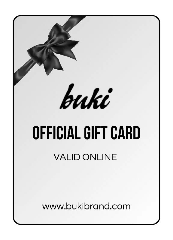 Buki Gift Card Elegant Men's Cashmere