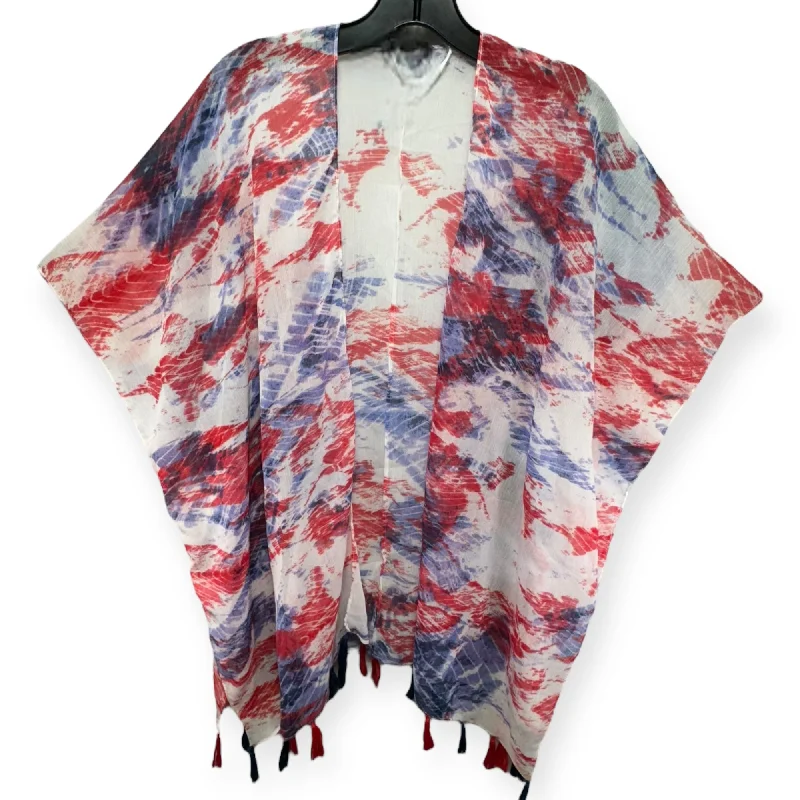 Swimwear Cover-up By Steve Madden In Blue & Red & White, Size: Onesize British Gentleman Style