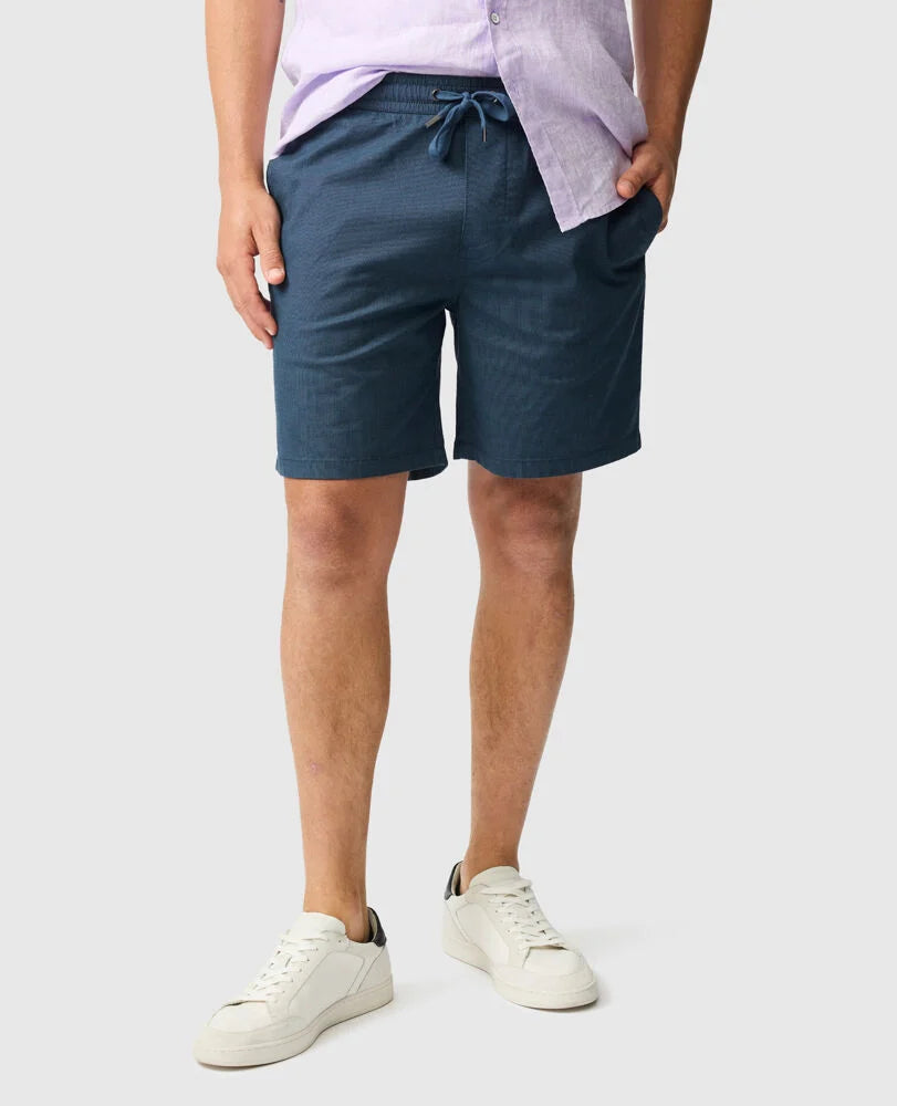 Rodd & Gunn - Gunn 7" Resort Short - Bluestone Earthy Men's Sustainable 