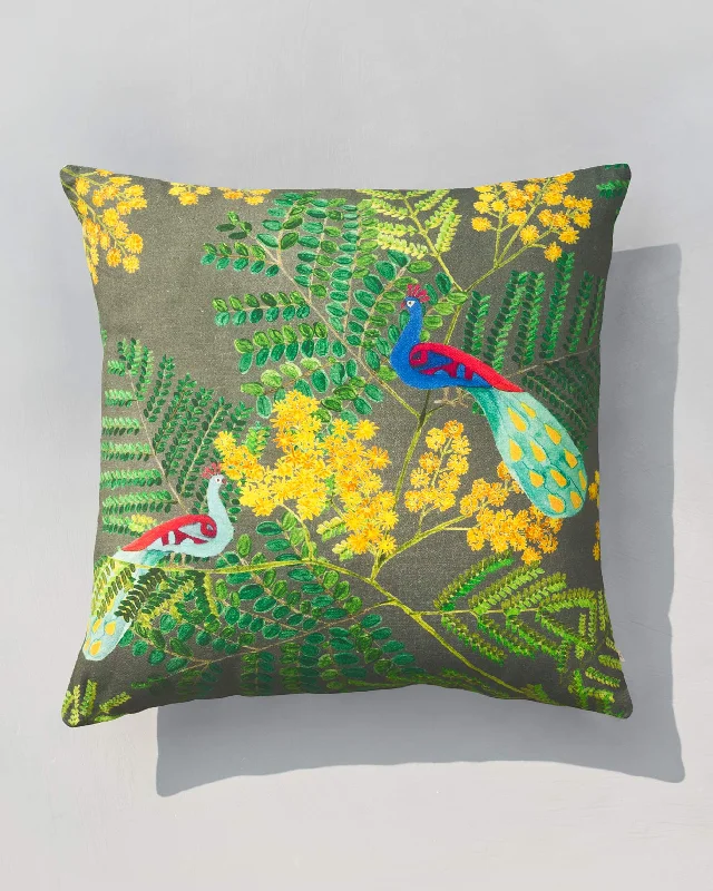 Peacock Babul Cushion Cover Tough Men's Tactical