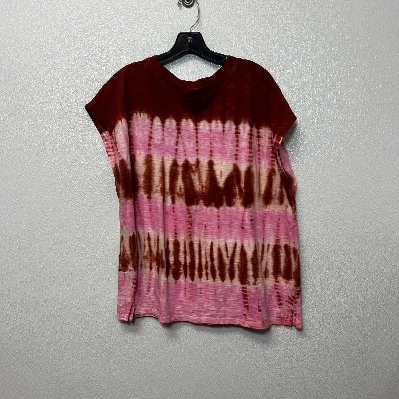 Top Sleeveless By Universal Thread In Tie Dye, Size: Xxl Adventure