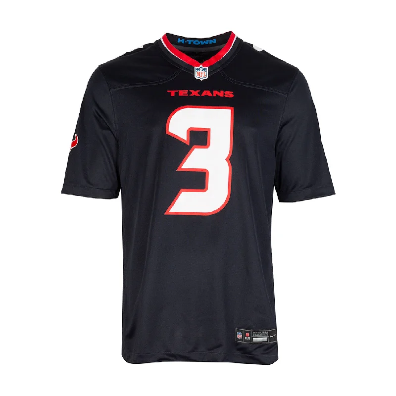 Texans Nike Home Game Jersey Dell - Mens Minimalist Men's Casual 