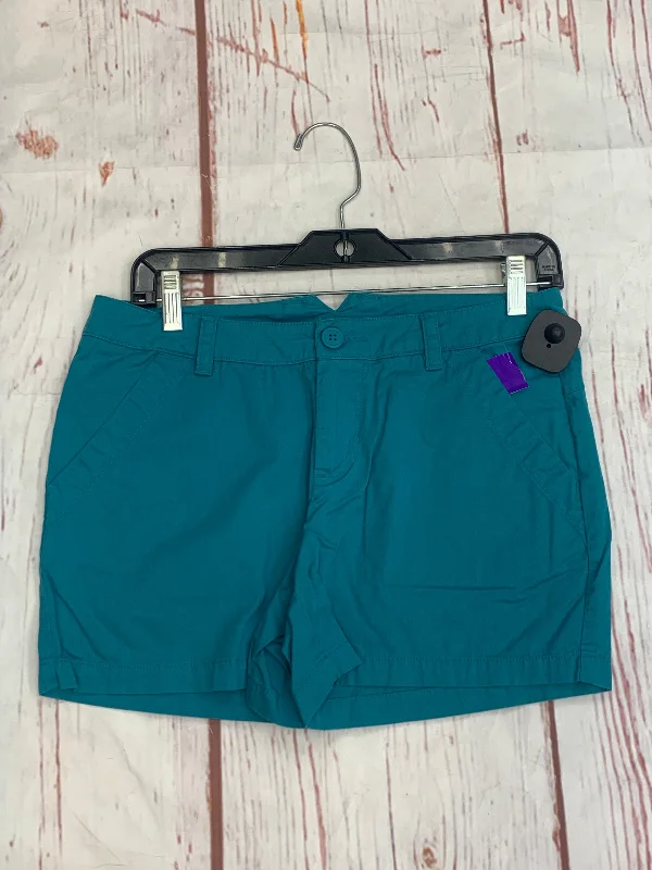 Teal Shorts Columbia, Size 6 Laid