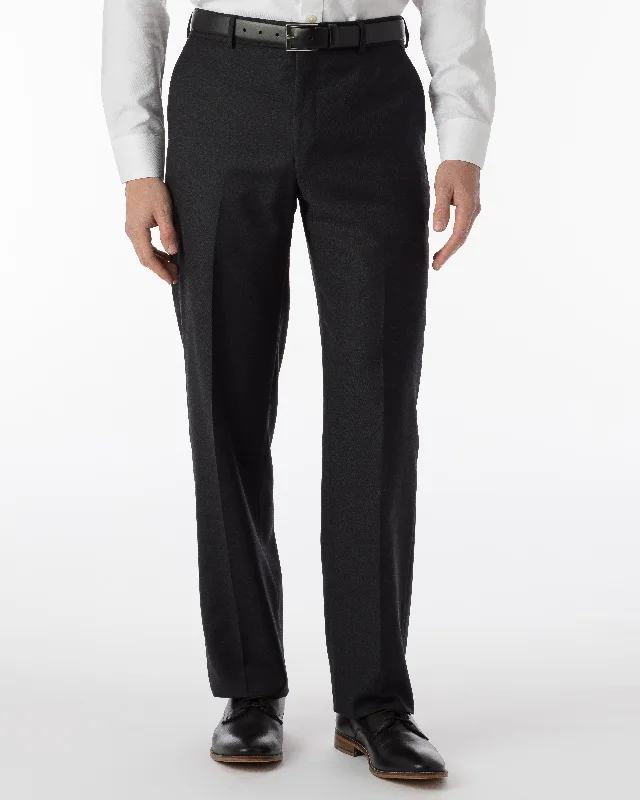 Ballin Pants - Dunhill Super 120’s 4 Harness Serge - Charcoal Sophisticated Men's French