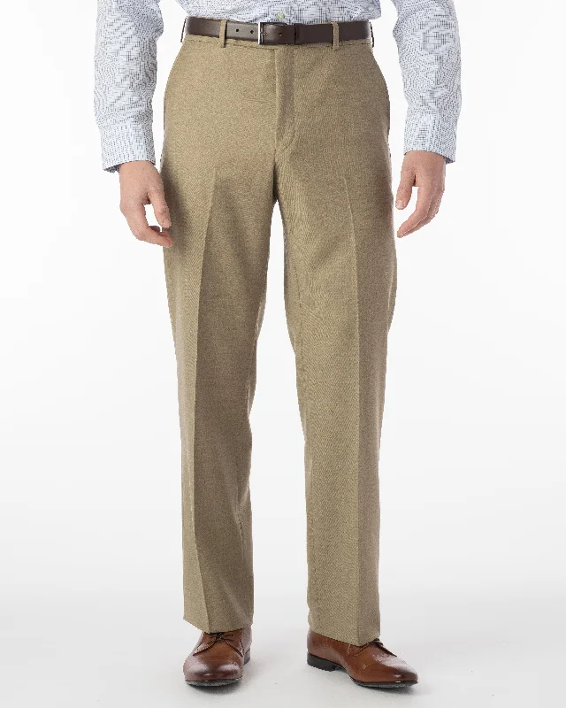 Ballin Pants - Dunhill Super 120’s 4 Harness Serge - Tan Trendy Men's Bucket