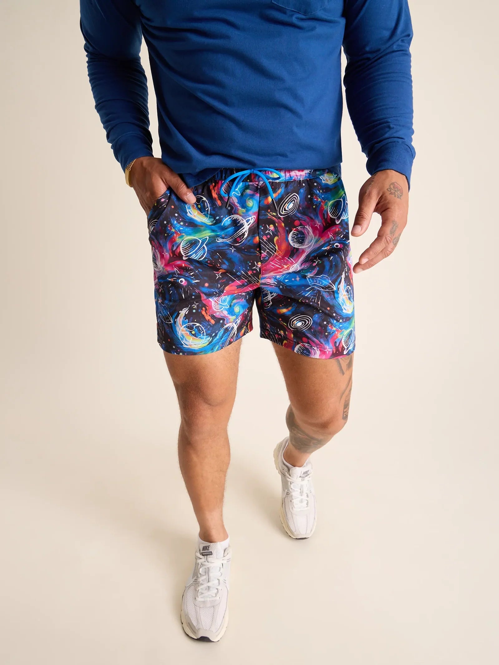 Chubbies The Galactic Odysseys Boxer Briefs - Black - Pattern Base (Plaids) Luxurious Men's High