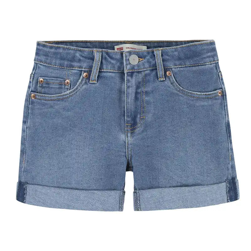 Levi's Girlfriend Denim Shorts Cozy Men's Winter