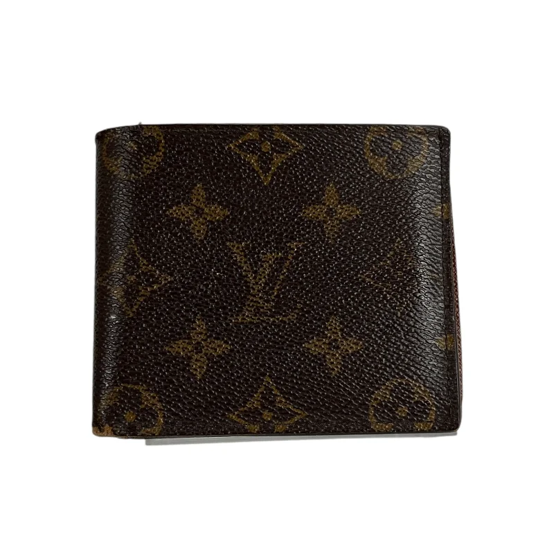 LOUIS VUITTON/Bifold Wallet/Brown/M62288/PORTEFEUILLE MARCO NM_MONOGRAM CANVAS/M62288 Lumberjack