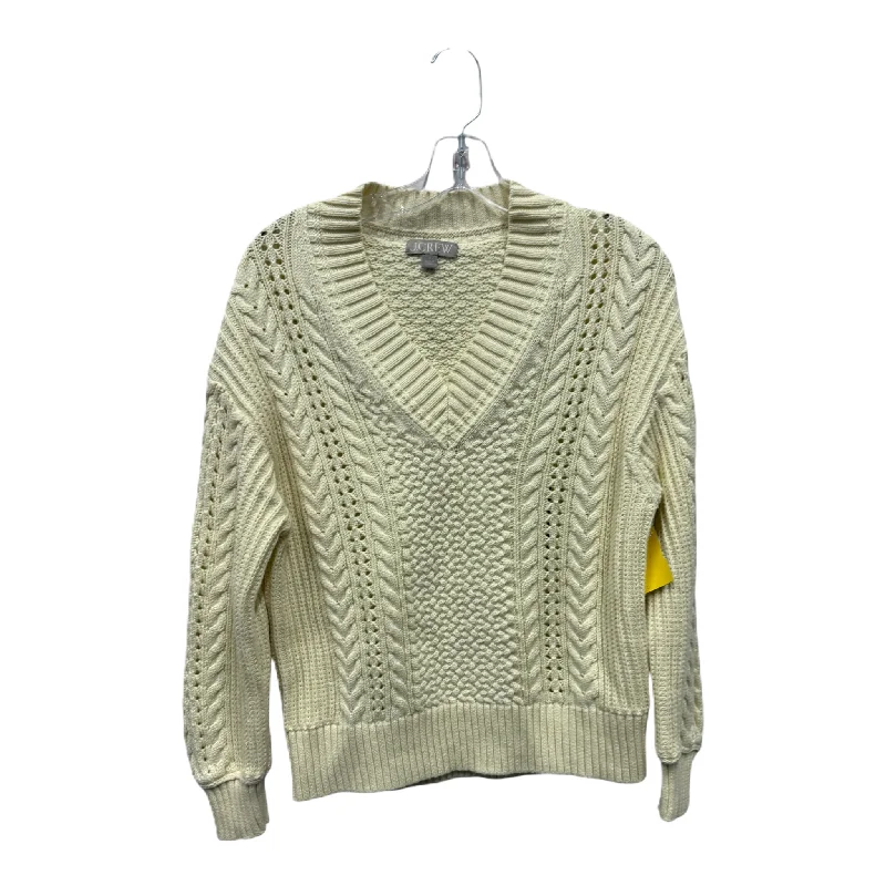 Sweater By J. Crew In Cream, Size: S Lumberjack