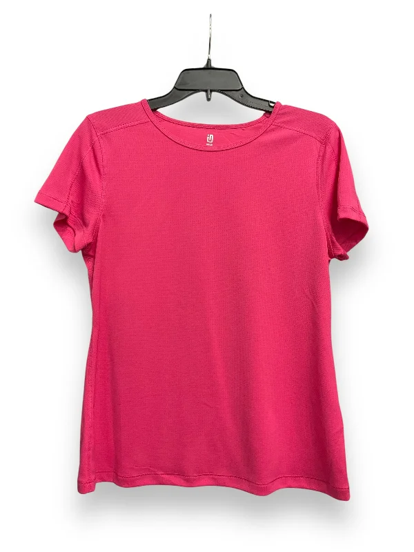 Athletic Top Short Sleeve By Ideology In Pink, Size: M Monochromatic All