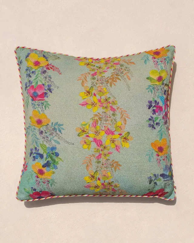 Mid Summer Cushion Cover - Blue Traditional Men's Country