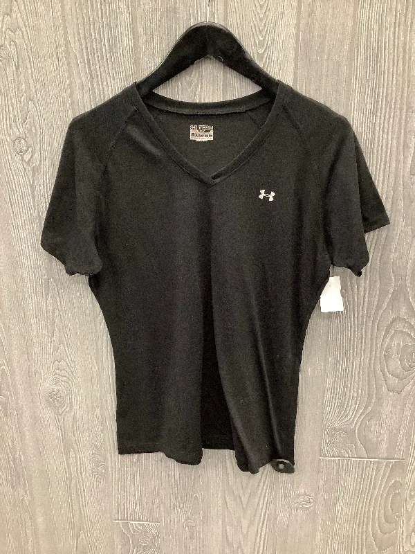 Athletic Top Short Sleeve By Nike In Black Relaxed Men's Beach