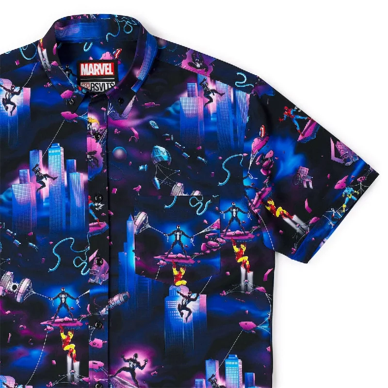 Marvel Secret Wars "The Symbiote" – KUNUFLEX Short Sleeve Shirt Vacation