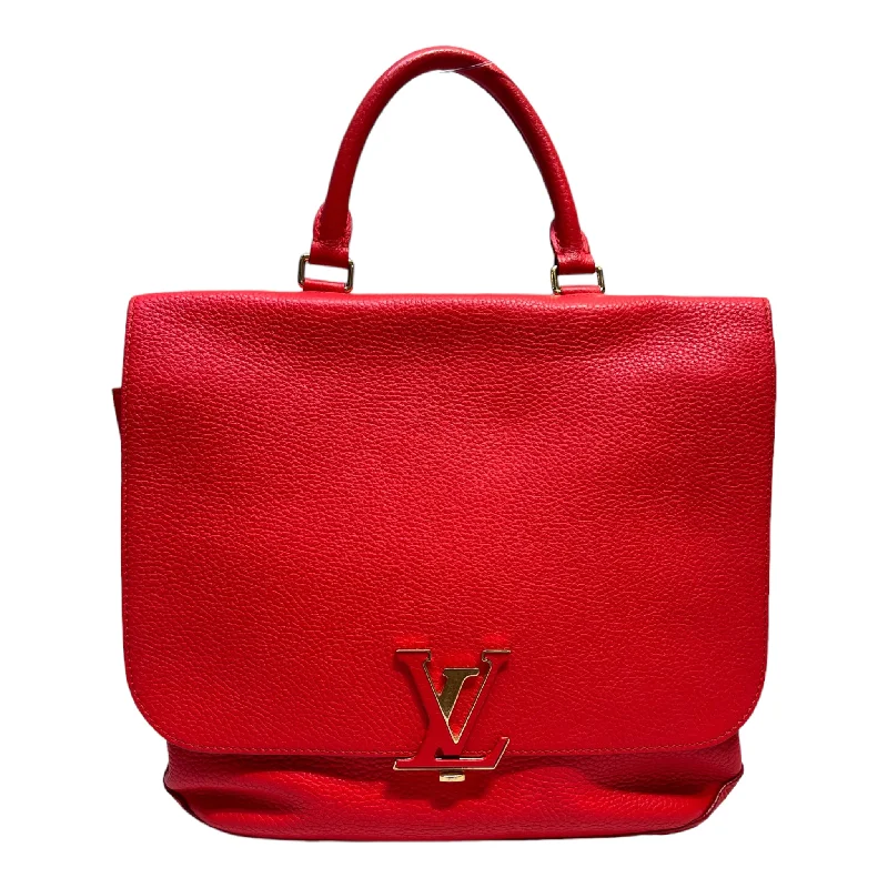 LOUIS VUITTON/Hand Bag/Leather/RED Dapper Men's 1920S