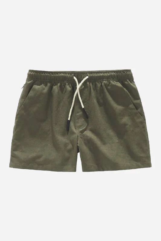 OAS Army Linen Shorts Beach