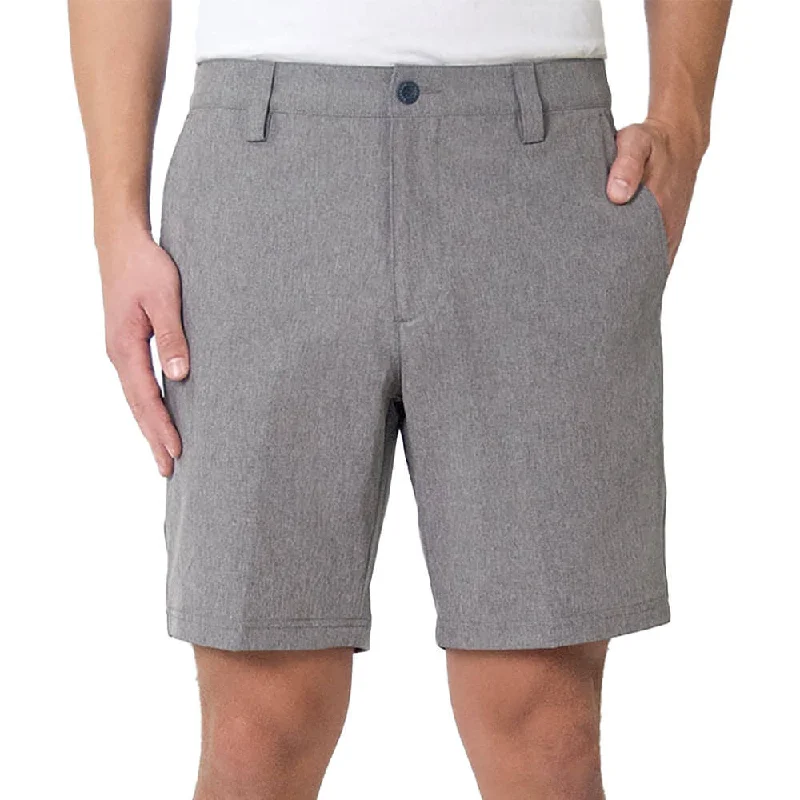 Tori Richard 8-Inch Surf N Turf Shorts - Charcoal Preppy Men's College