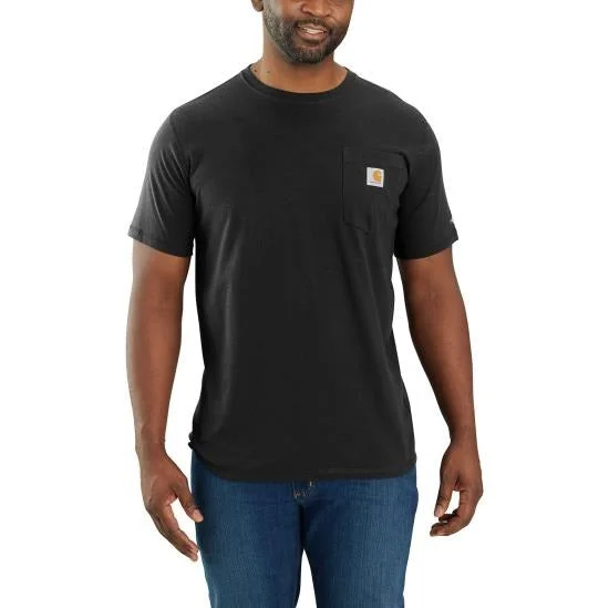 Men's Force Relaxed Fit Midweight Short-Sleeve Pocket T-Shirt - (Tall) Trendy Men's Oversized