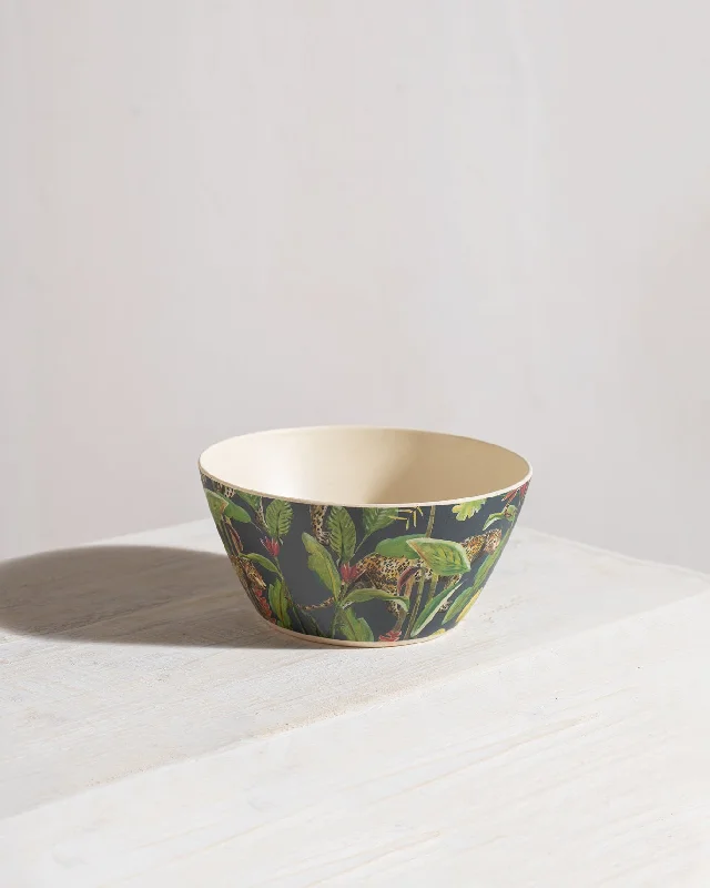 Midnight Jungle Cereal Bowl Organic